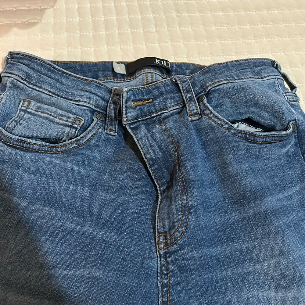 Kut from Kloth high rise ankle skinny